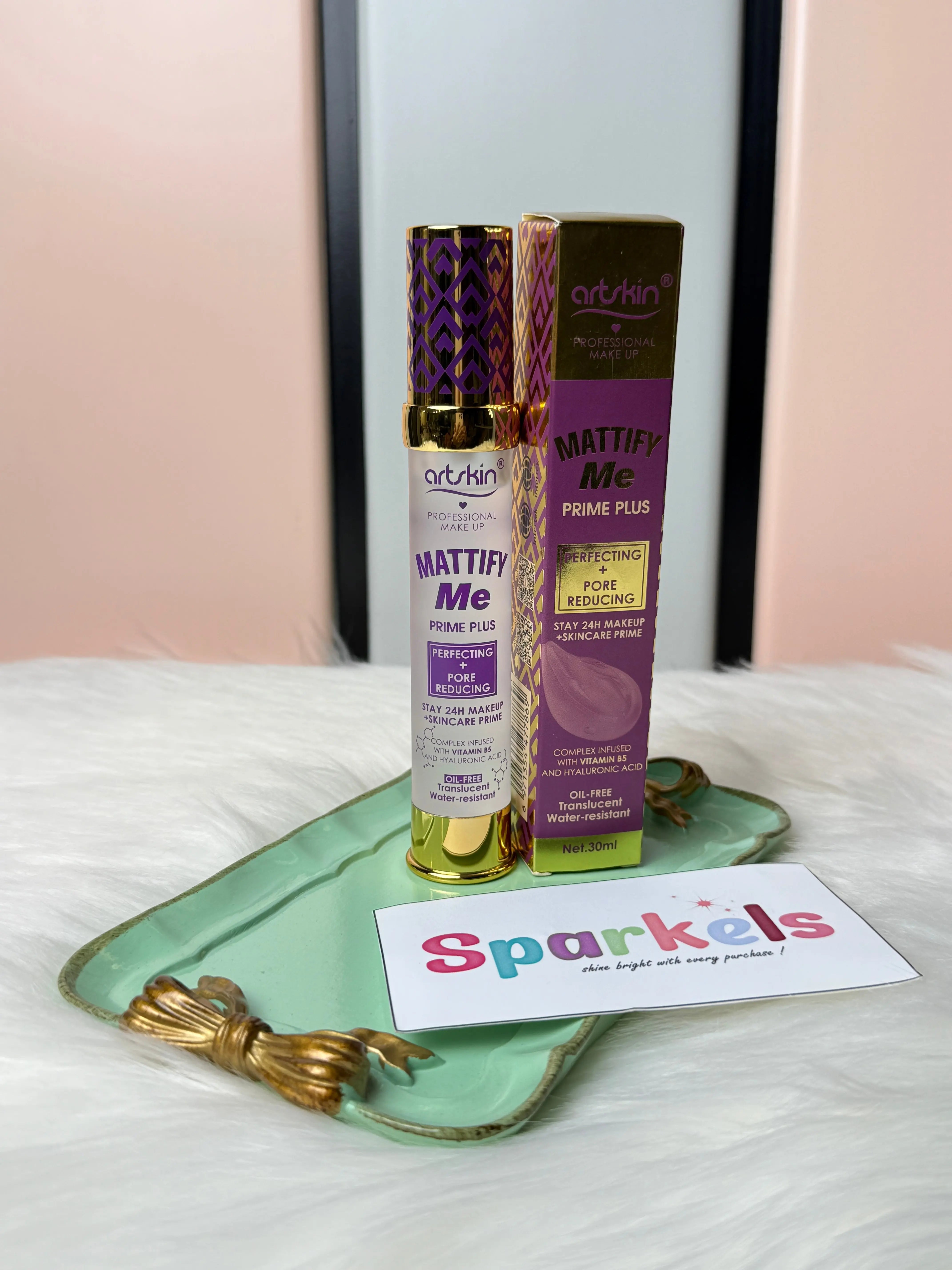 ArtSkin Mattify Me Prime Plus – Perfecting Pore Reducer & Oil-Free Makeup Primer (30ml) Sparkels  Sparkels