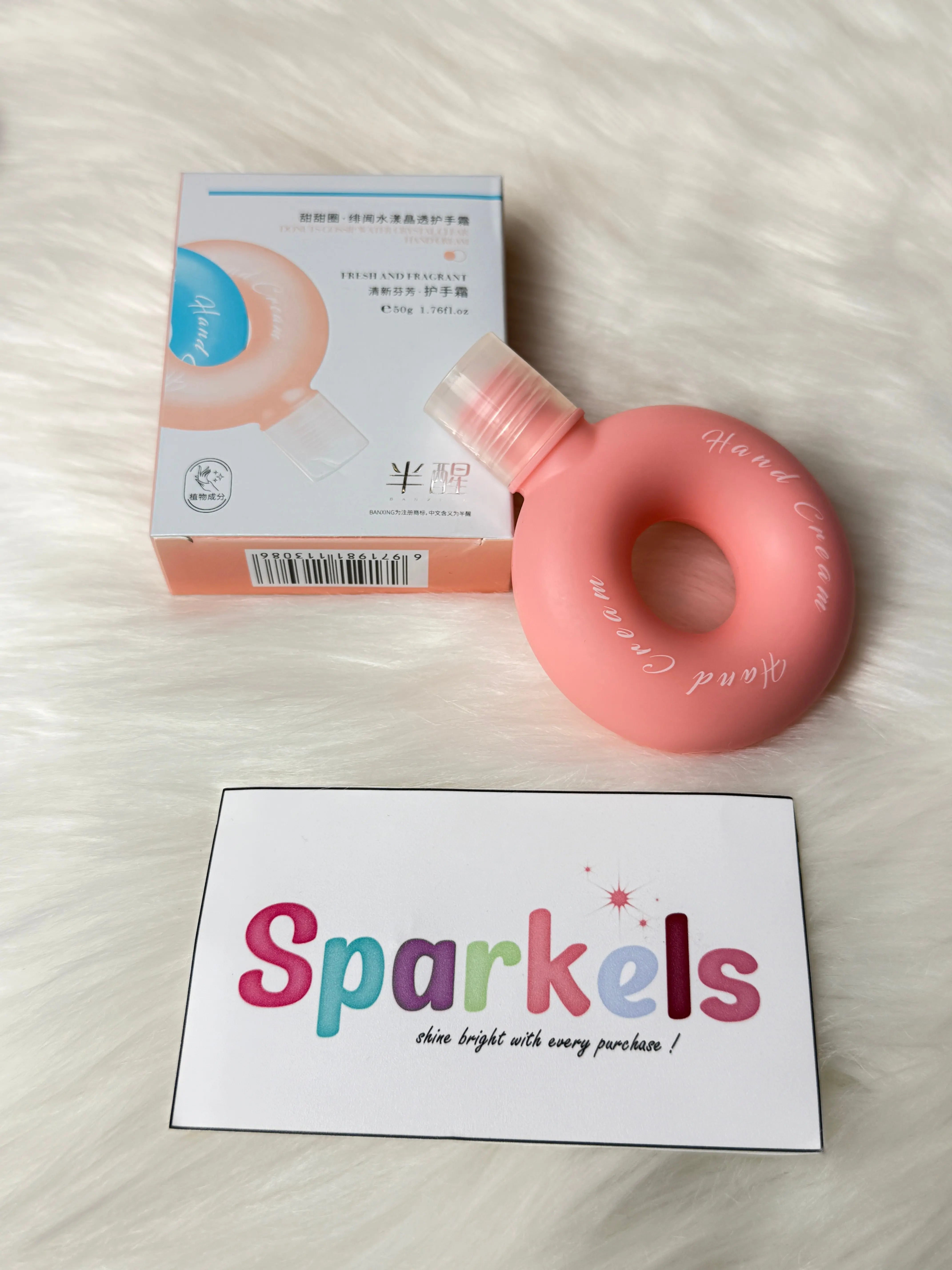 Donut Hand Cream Fresh & Fragrant Moisturizing Hand Lotion (50g) Sparkels 740.00 Sparkels