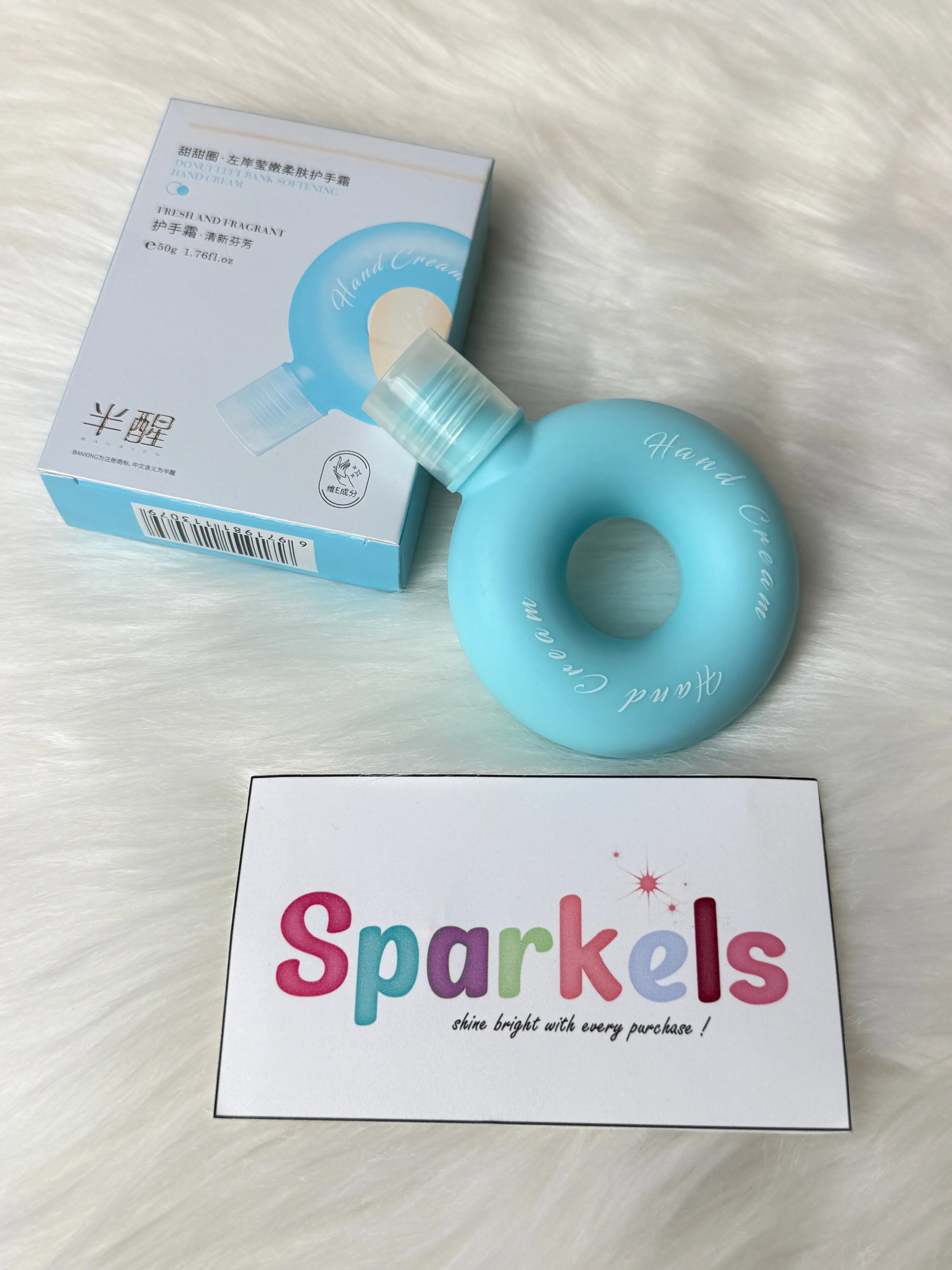 Donut Hand Cream Fresh & Fragrant Moisturizing Hand Lotion (50g) Sparkels 740.00 Sparkels