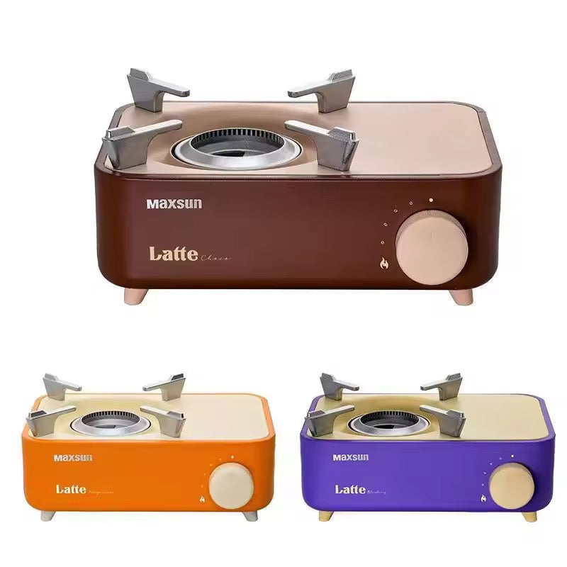 Portable Outdoor Camping Gas Stove Professional Travel Picnic Butane Stove Lightweight & Compact Cooktop for Hiking & Survival
