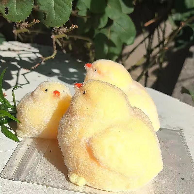 Cute Easter Chick Squishy Toys Stretchy Simulation Chick Fidget Toy for Stress Relief & Party Favors