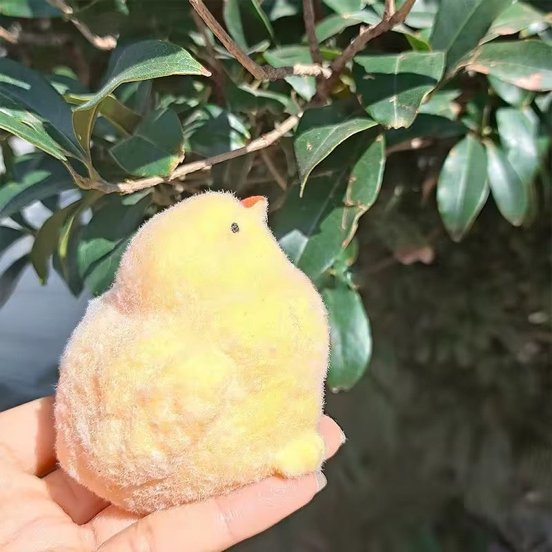 Cute Easter Chick Squishy Toys Stretchy Simulation Chick Fidget Toy for Stress Relief & Party Favors