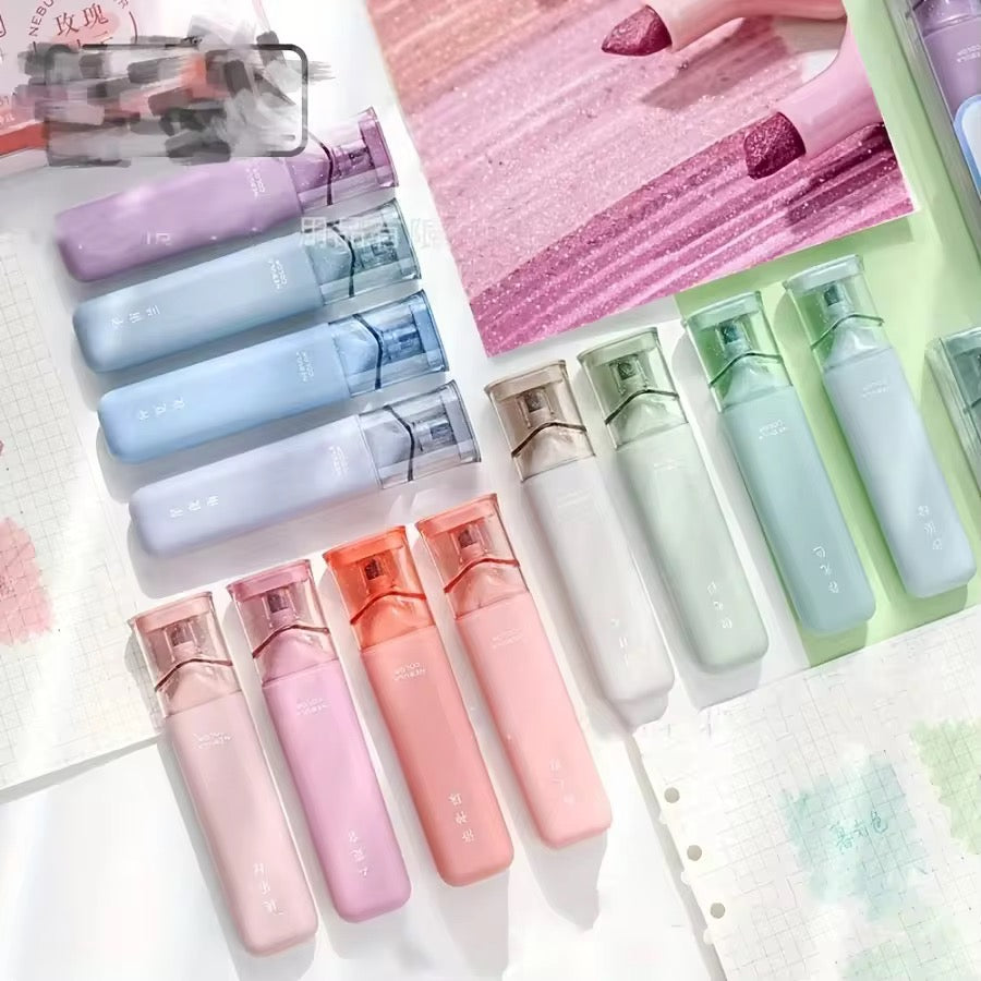Colorful Flash Pen Smooth Writing Marker Pen  Anti-Smear Ink, Diary & Gift Pen