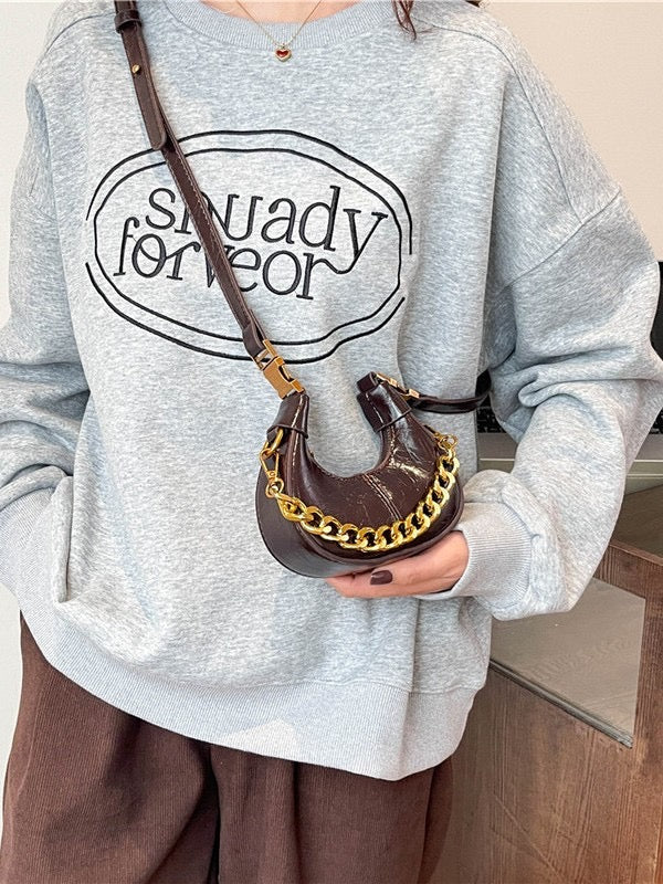 Mini Crossbody Chain Bag  Cute Clutch & Coin Purse for Women & Girls