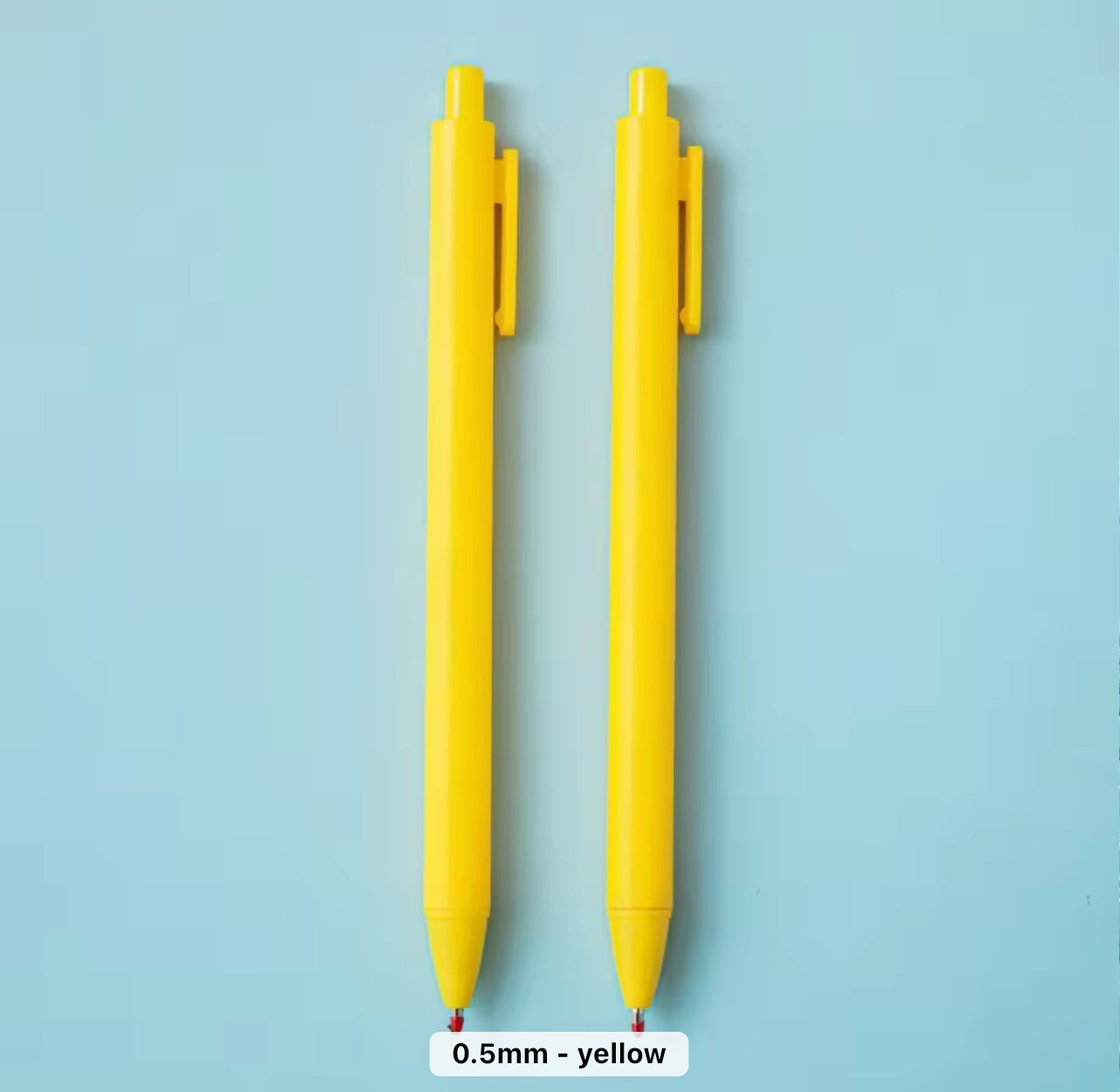 Retractable Macaron Ballpoint Pen Multicolor Plastic Pen