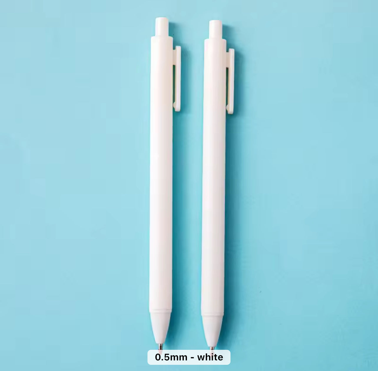 Retractable Macaron Ballpoint Pen Multicolor Plastic Pen