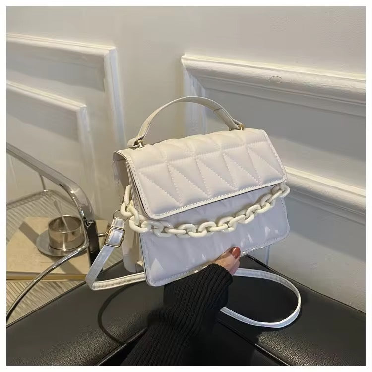 Summer Trend Women’s Contrast Splice Tote Bag Stylish Shoulder Handbag for Parties & Daily Use Factory