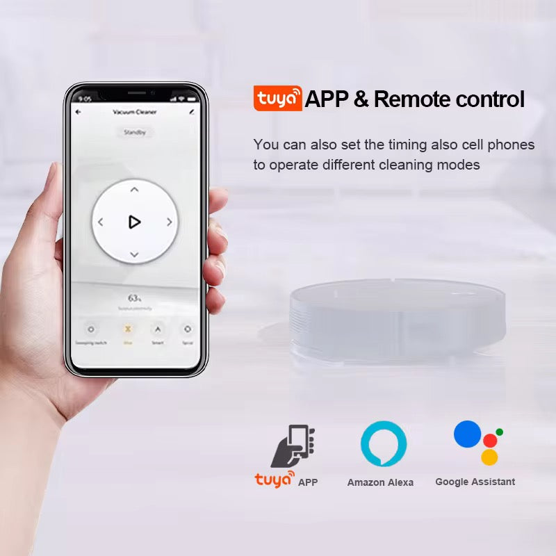 Smart Robot Vacuum Cleaner with UV Sterilization USB Powered Sweeping & Mopping Robot – Automatic Household Floor Cleaner