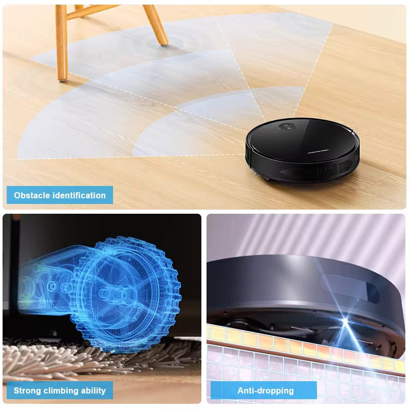 Smart Robot Vacuum Cleaner with UV Sterilization USB Powered Sweeping & Mopping Robot – Automatic Household Floor Cleaner