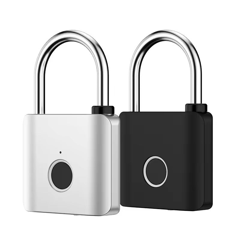 Fingerprint Smart Padlock  Biometric Lock for Travel Luggage, Gym Lockers, Cabinets & Backpacks