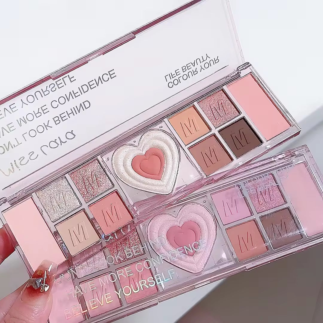 Eyeshadow Palette Matte Nude Vegan Formula Eye Shadow Pallet