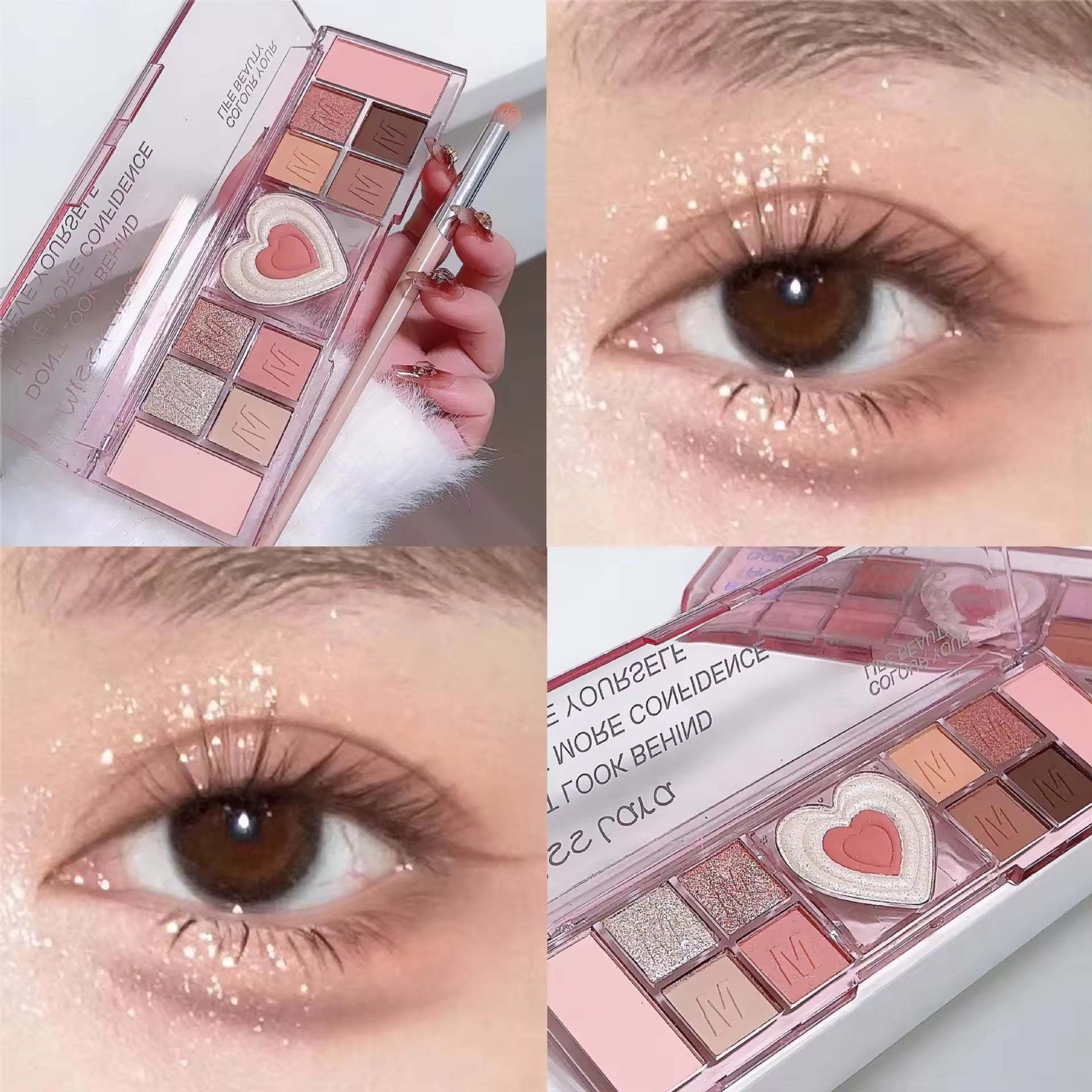 Eyeshadow Palette Matte Nude Vegan Formula Eye Shadow Pallet