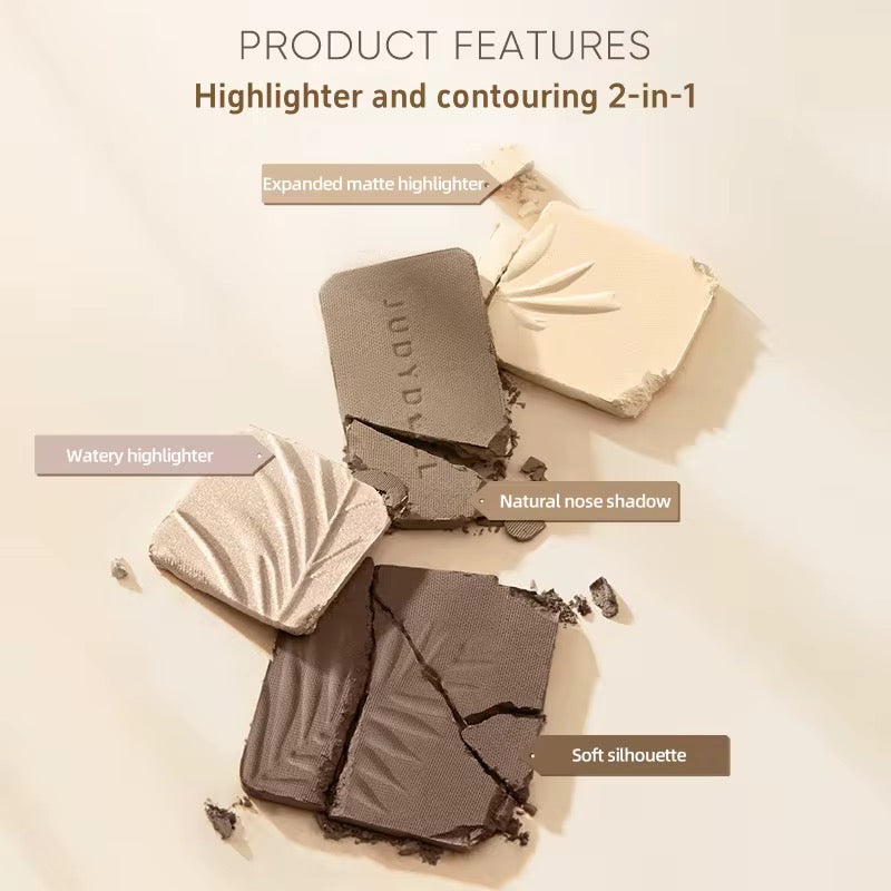 Comprehensive Makeup Palette Eyeshadow, Highlight, Contour, Bronzer & Nose Shadow in One New Polaroid Color Edition