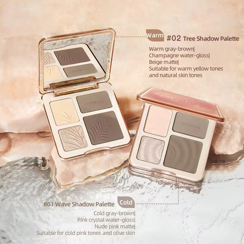 Comprehensive Makeup Palette Eyeshadow, Highlight, Contour, Bronzer & Nose Shadow in One New Polaroid Color Edition