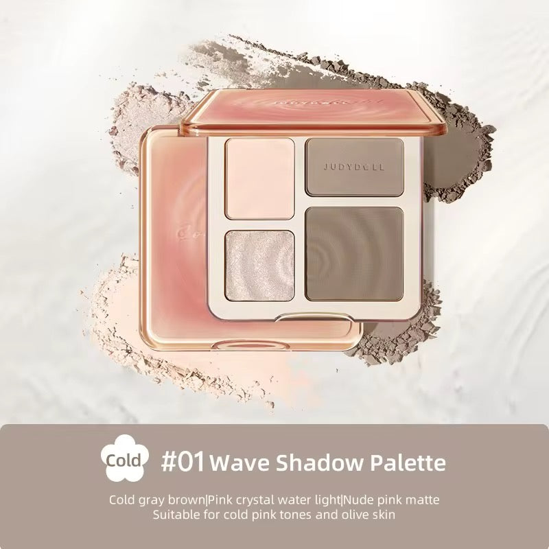 Comprehensive Makeup Palette Eyeshadow, Highlight, Contour, Bronzer & Nose Shadow in One New Polaroid Color Edition