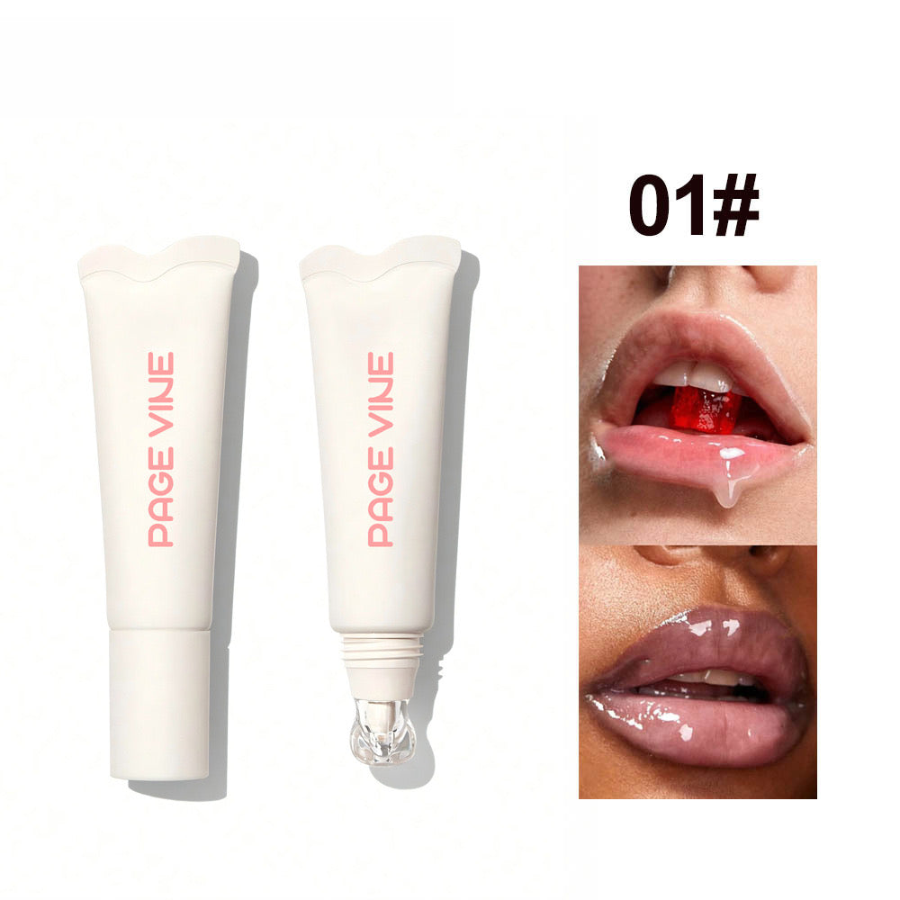 High Quality Waterproof Matte Liquid Lip Gloss Customizable Private Label Lip Tint  OEM Lip Balm with Trendy Design