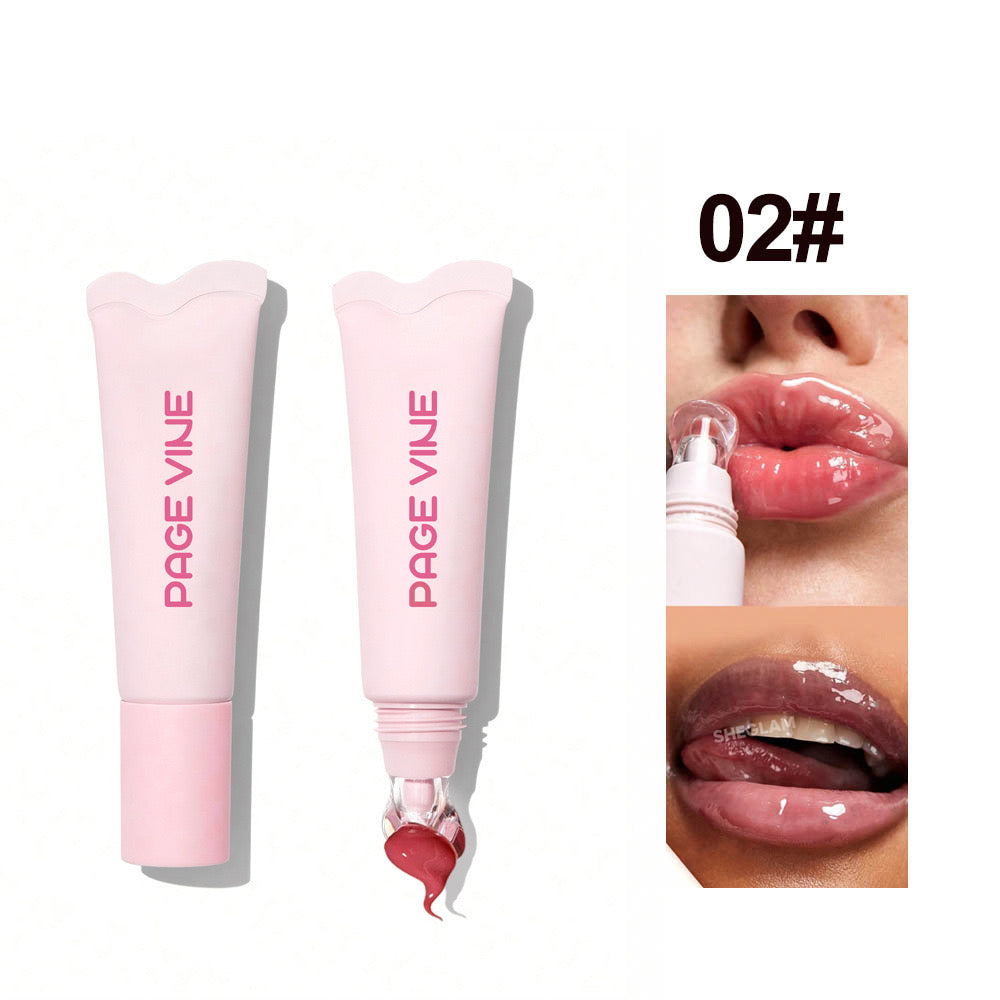 High Quality Waterproof Matte Liquid Lip Gloss Customizable Private Label Lip Tint  OEM Lip Balm with Trendy Design