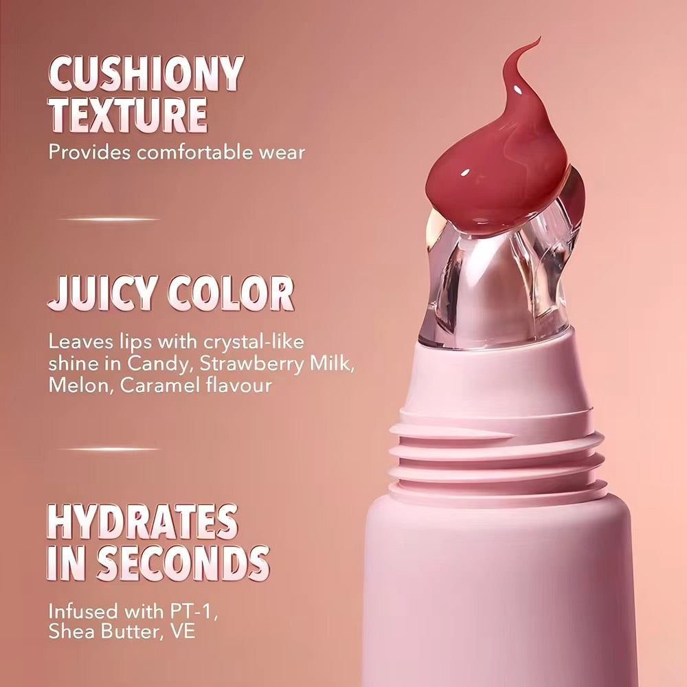 High Quality Waterproof Matte Liquid Lip Gloss Customizable Private Label Lip Tint  OEM Lip Balm with Trendy Design