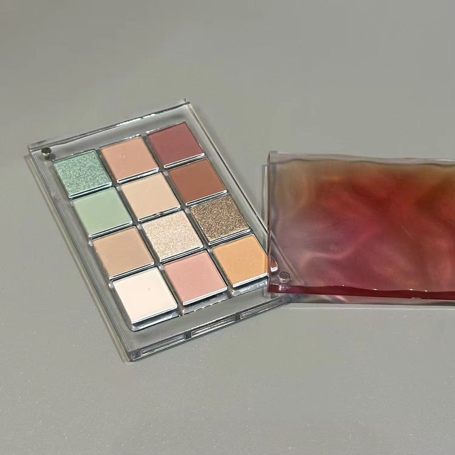 High Pigment Eyeshadow Palette Waterproof Long Lasting, Non Smudge Glitter & Matte Eye Shadow Pallet