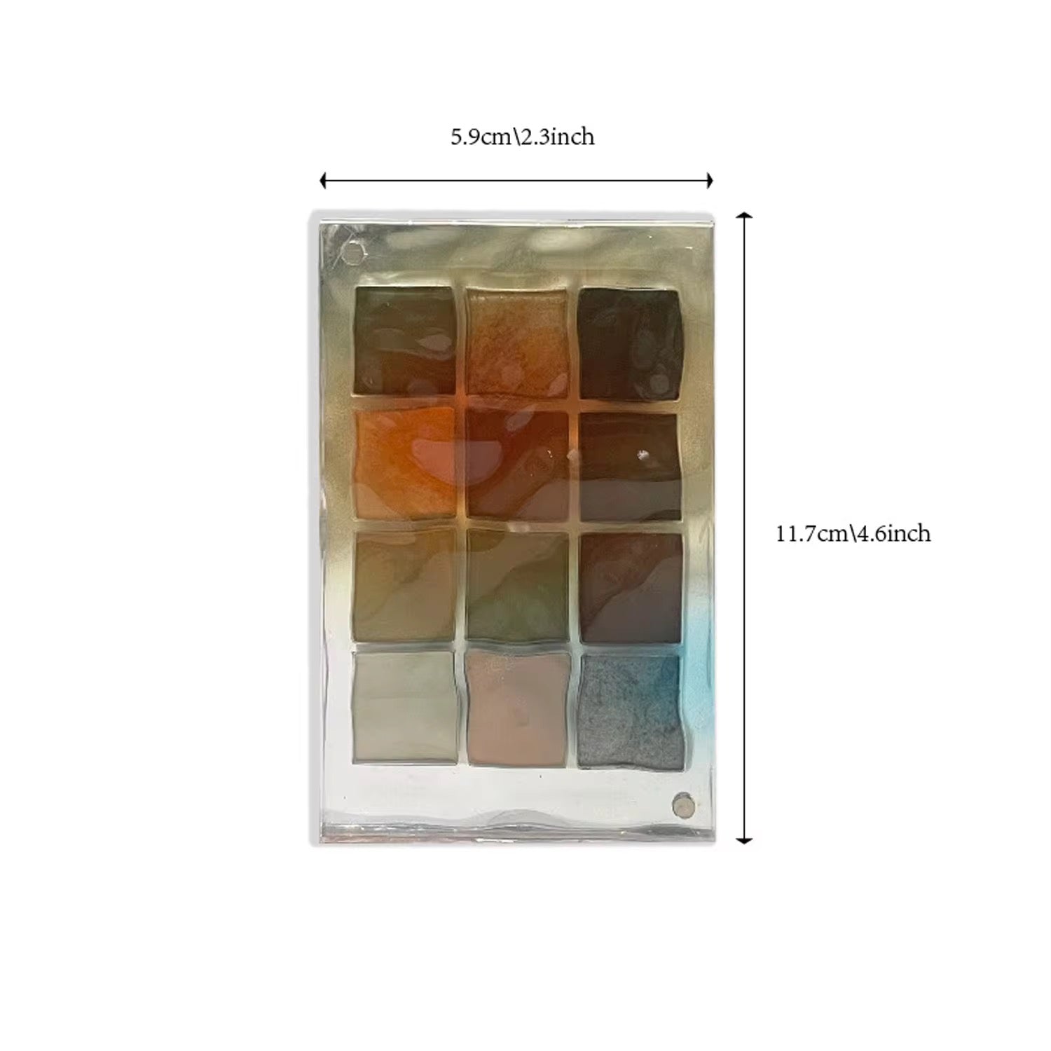 High Pigment Eyeshadow Palette Waterproof Long Lasting, Non Smudge Glitter & Matte Eye Shadow Pallet