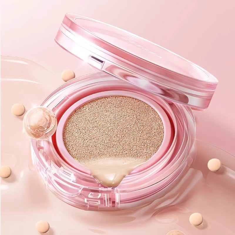 OEM Custom Air Cushion BB Cream Foundation Waterproof, Oil-Control, Long-Lasting Compact Makeup