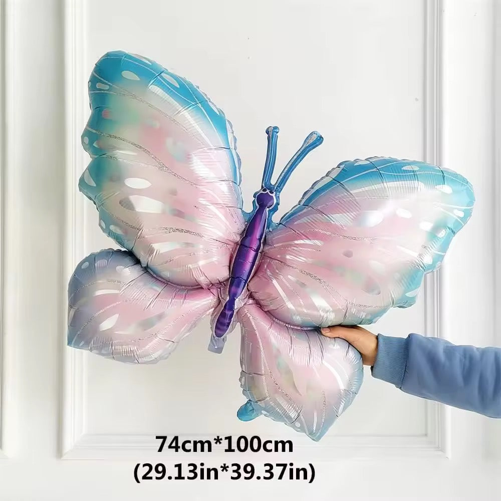 123PcsDecoration Butterfly Theme Pastel Balloon Arch Kit Set