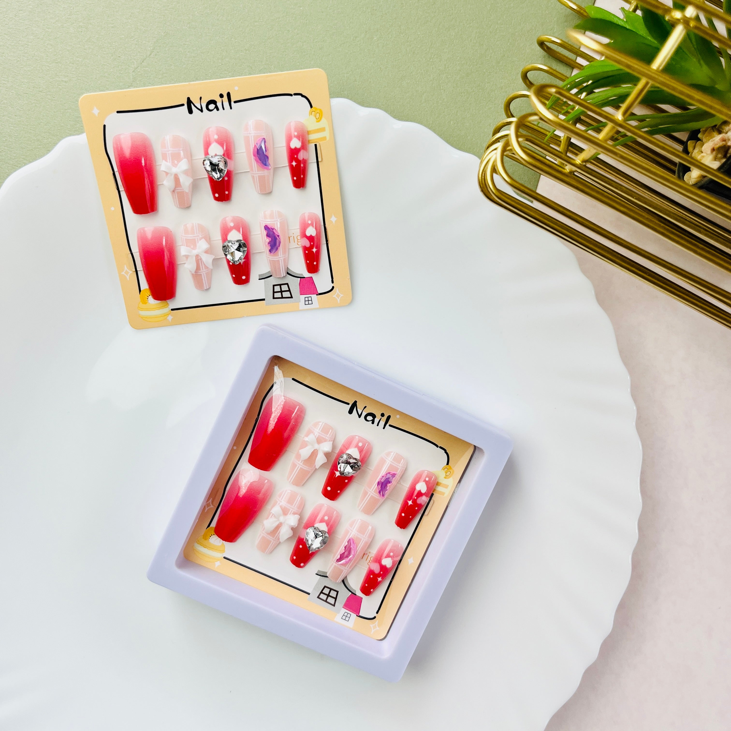 Adorable Nail Stickers for Kids Long & Short Wearable Designs