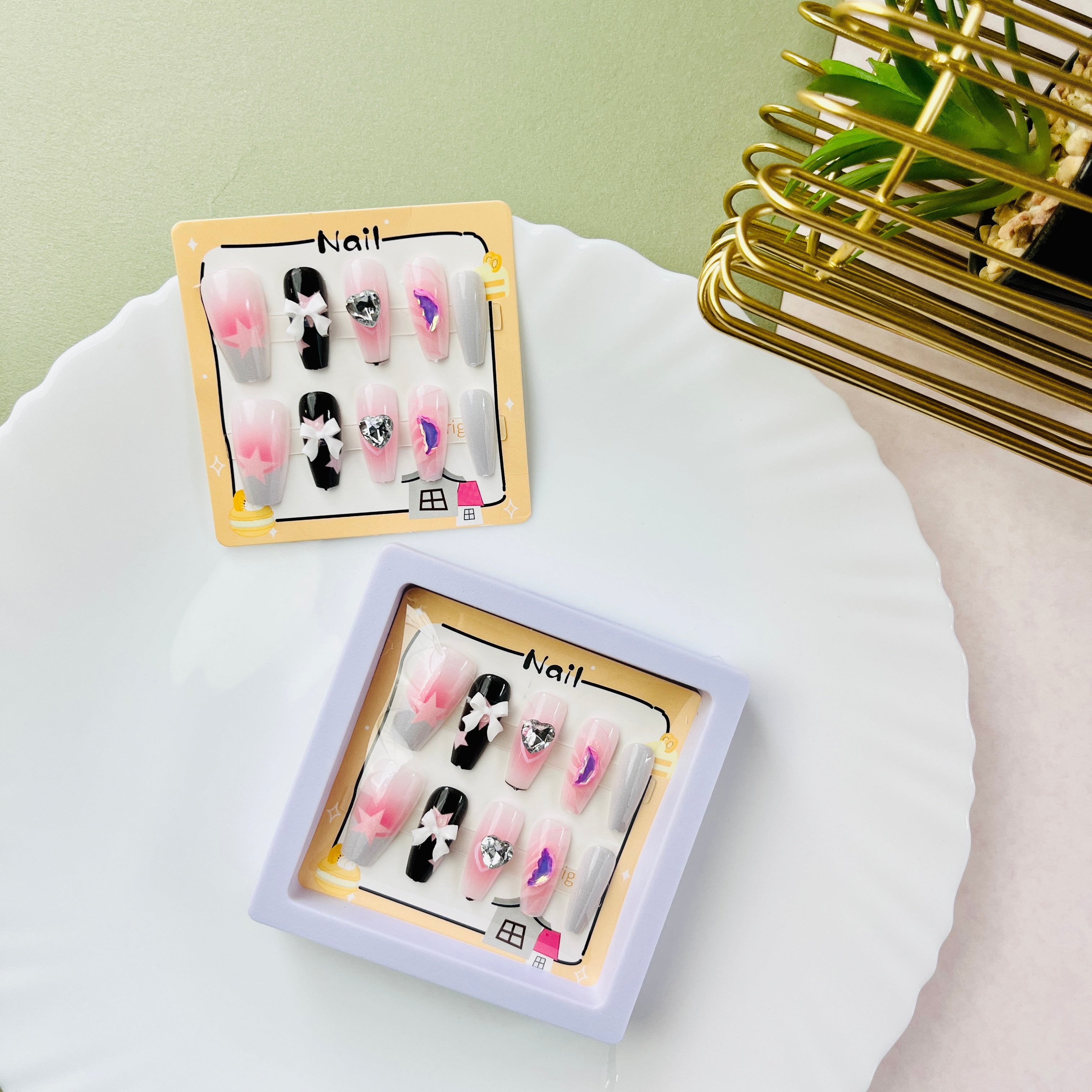 Adorable Nail Stickers for Kids Long & Short Wearable Designs