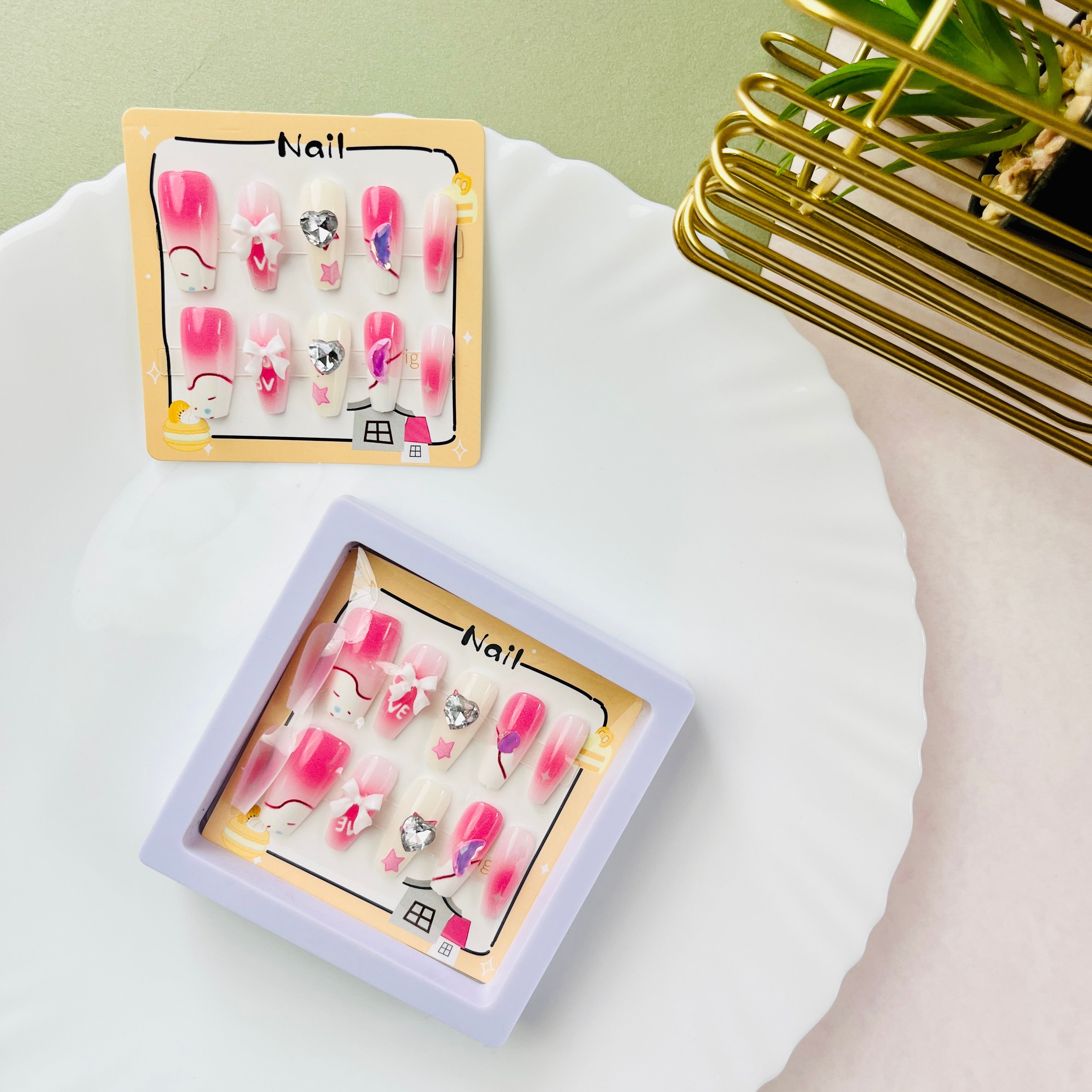Adorable Nail Stickers for Kids Long & Short Wearable Designs
