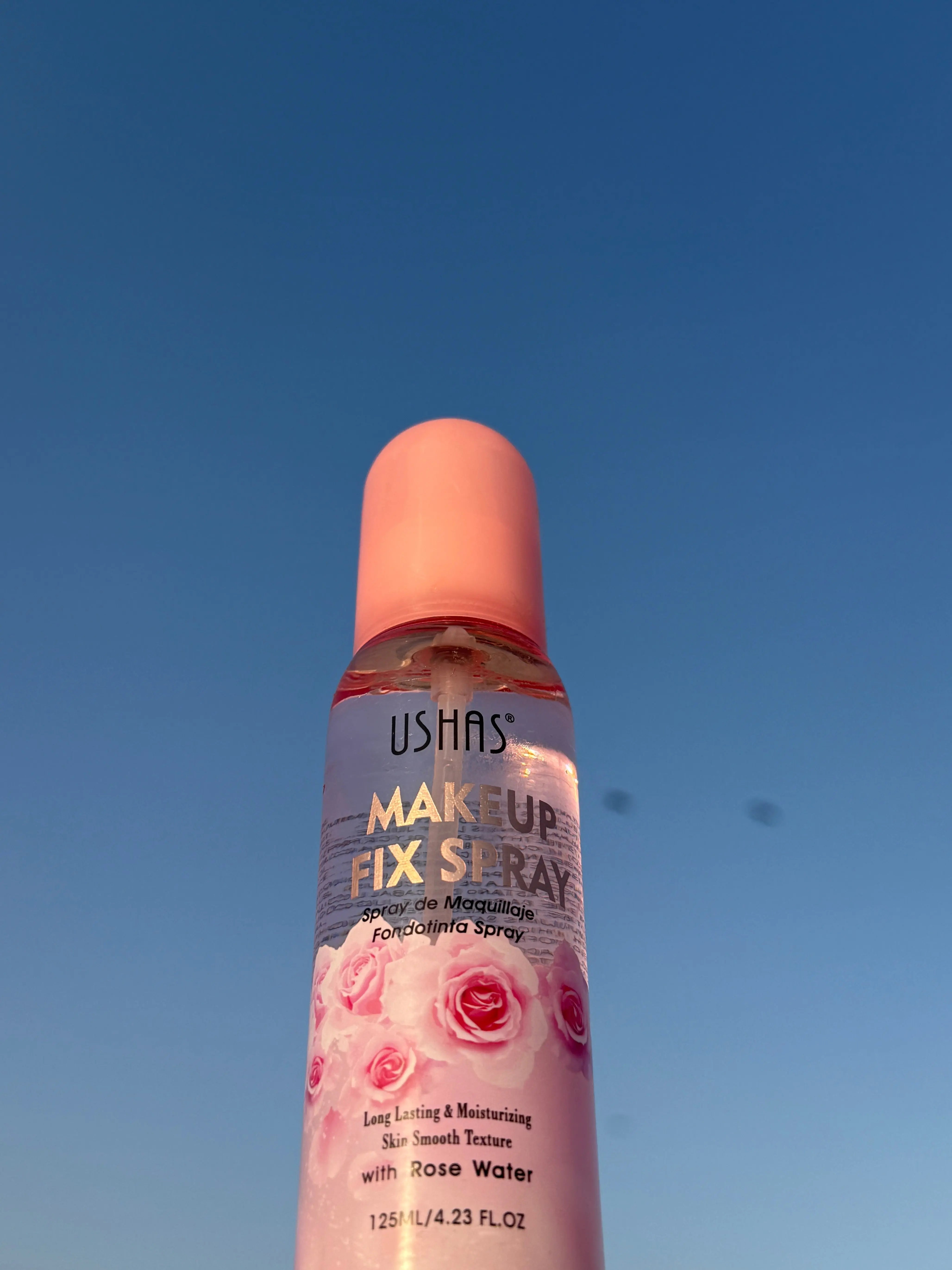 Makeup Fix Spray Long-Lasting & Moisturizing with Rose Water (125ml) Sparkels  Sparkels