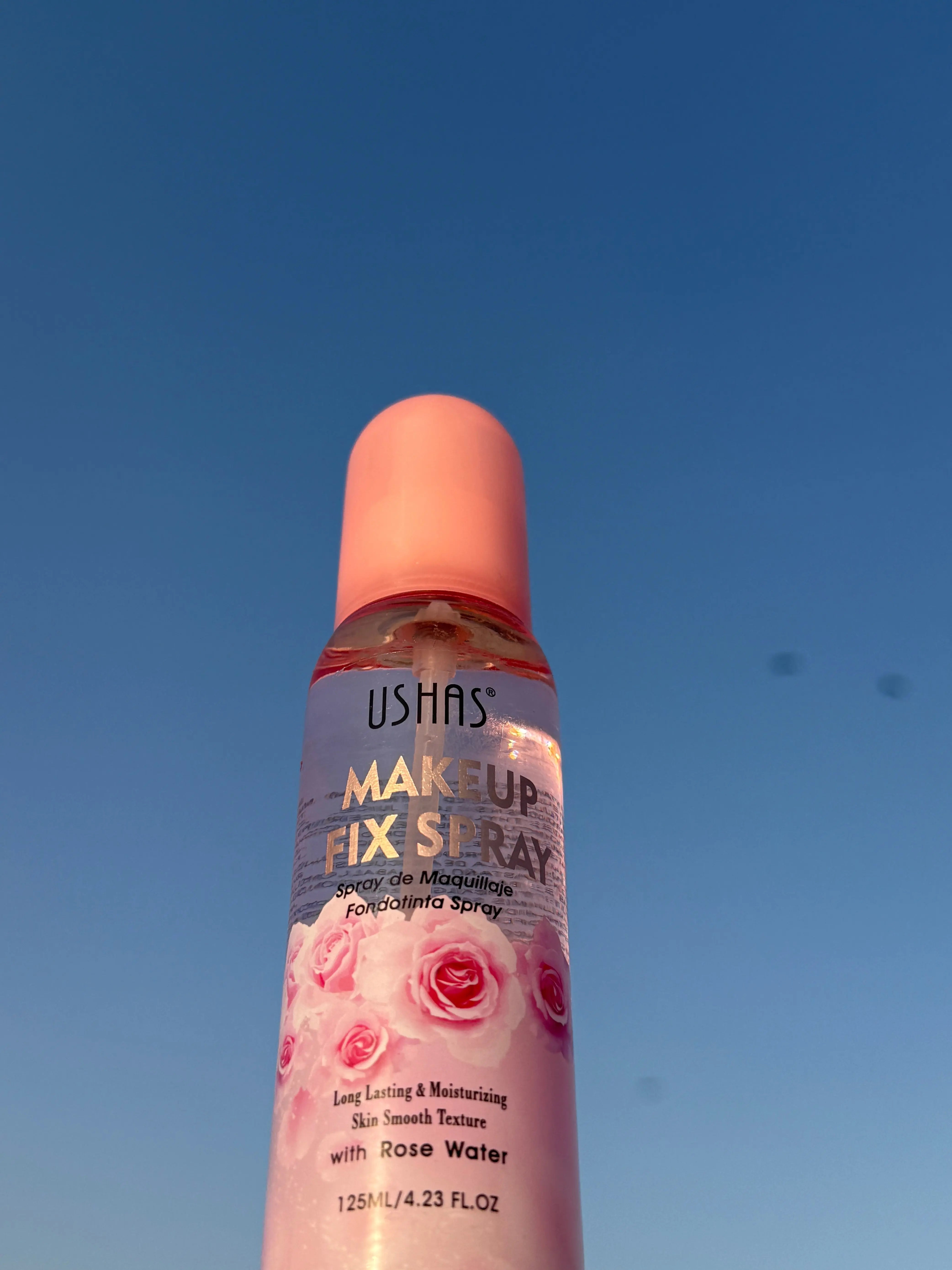 Makeup Fix Spray Long-Lasting & Moisturizing with Rose Water (125ml) Sparkels  Sparkels