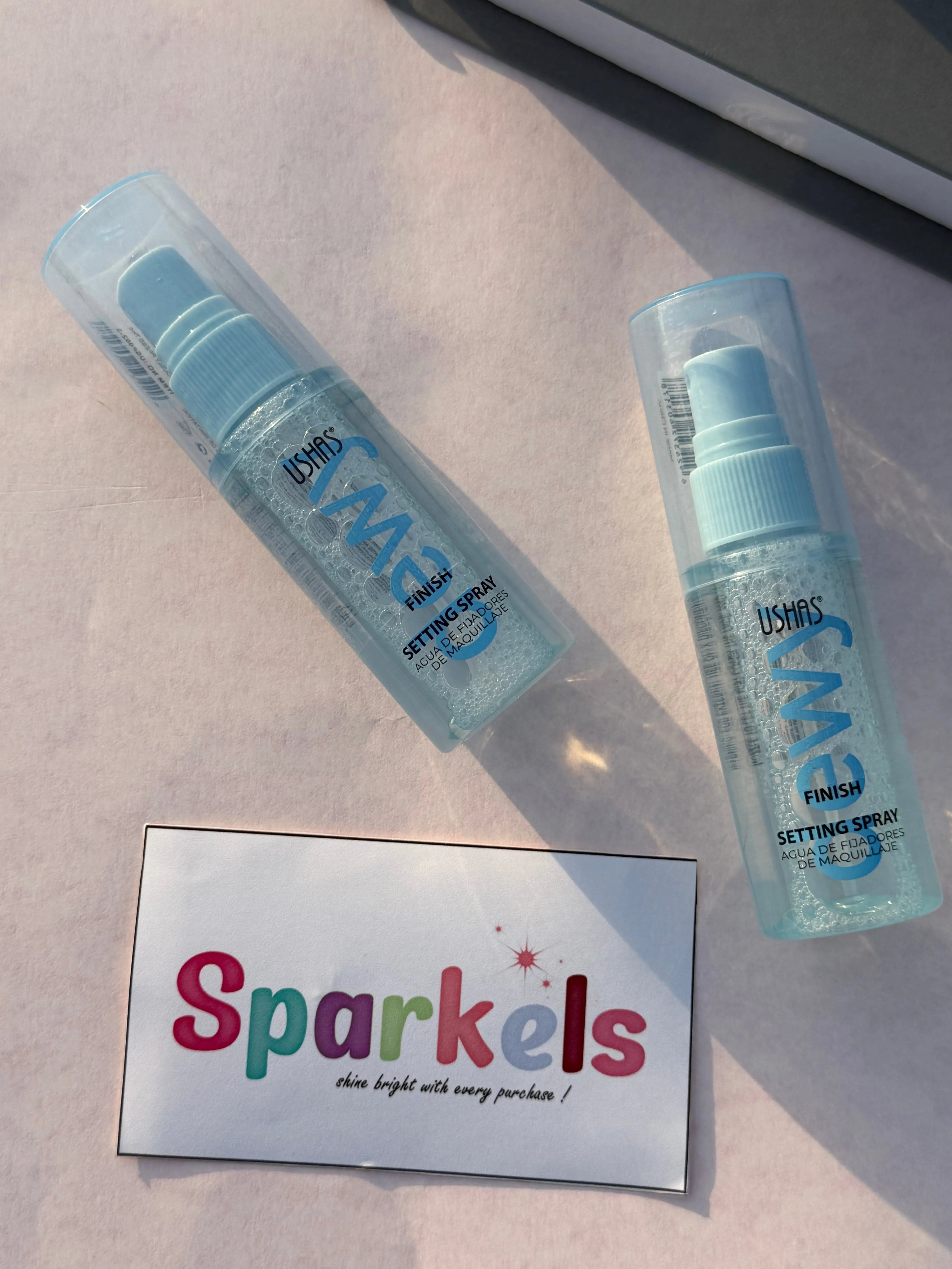 M Finish Setting Spray Long-Lasting Makeup Fixer (Hydrating Formula) Sparkels   Sparkels