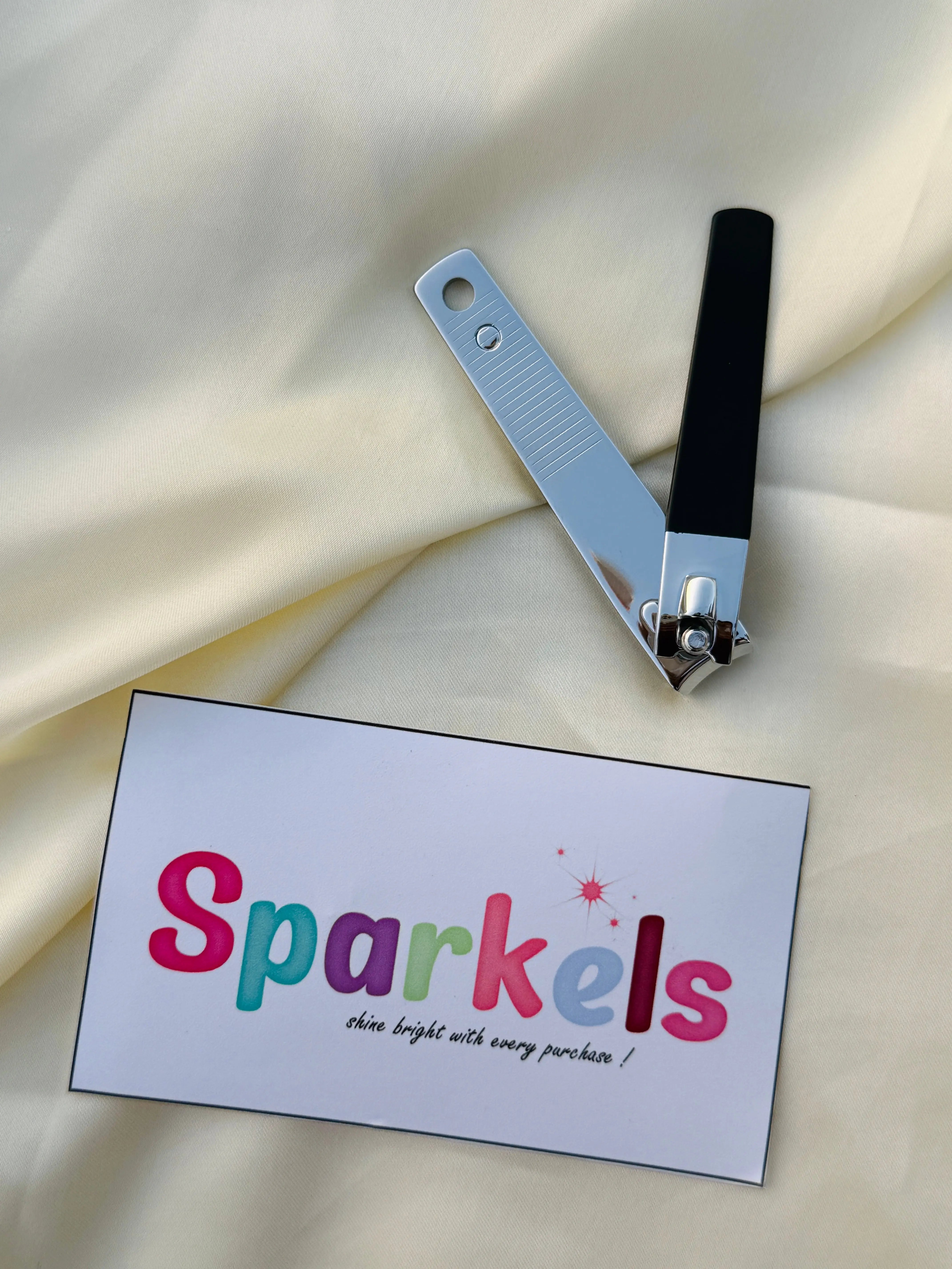 Qiaoninger Professional Nail Clipper – Heavy-Duty Stainless Steel Precision Cutter Sparkels 770.00 Sparkels