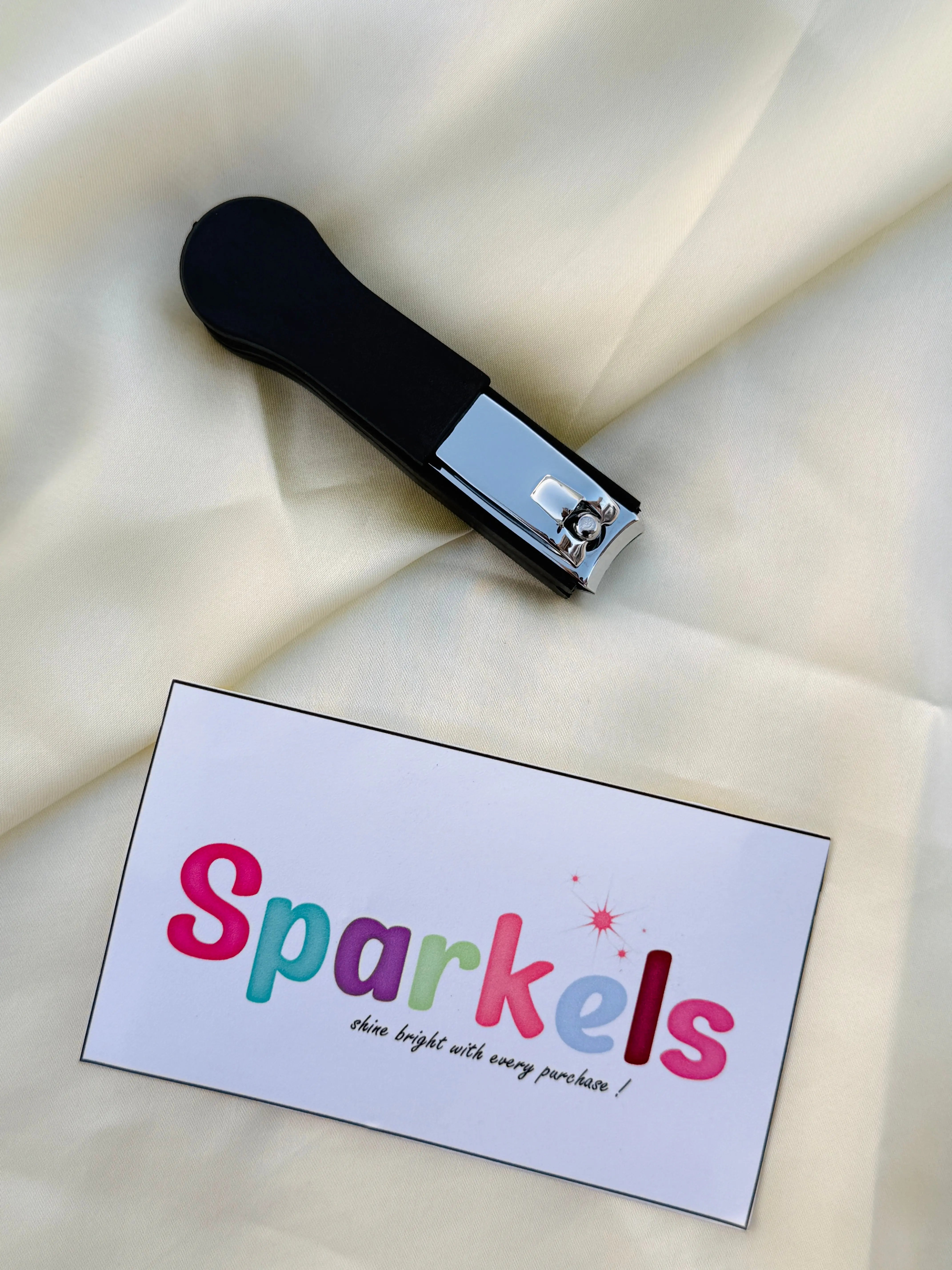 Qiaoninger Professional Nail Clipper – Heavy-Duty Stainless Steel Precision Cutter Sparkels 770.00 Sparkels