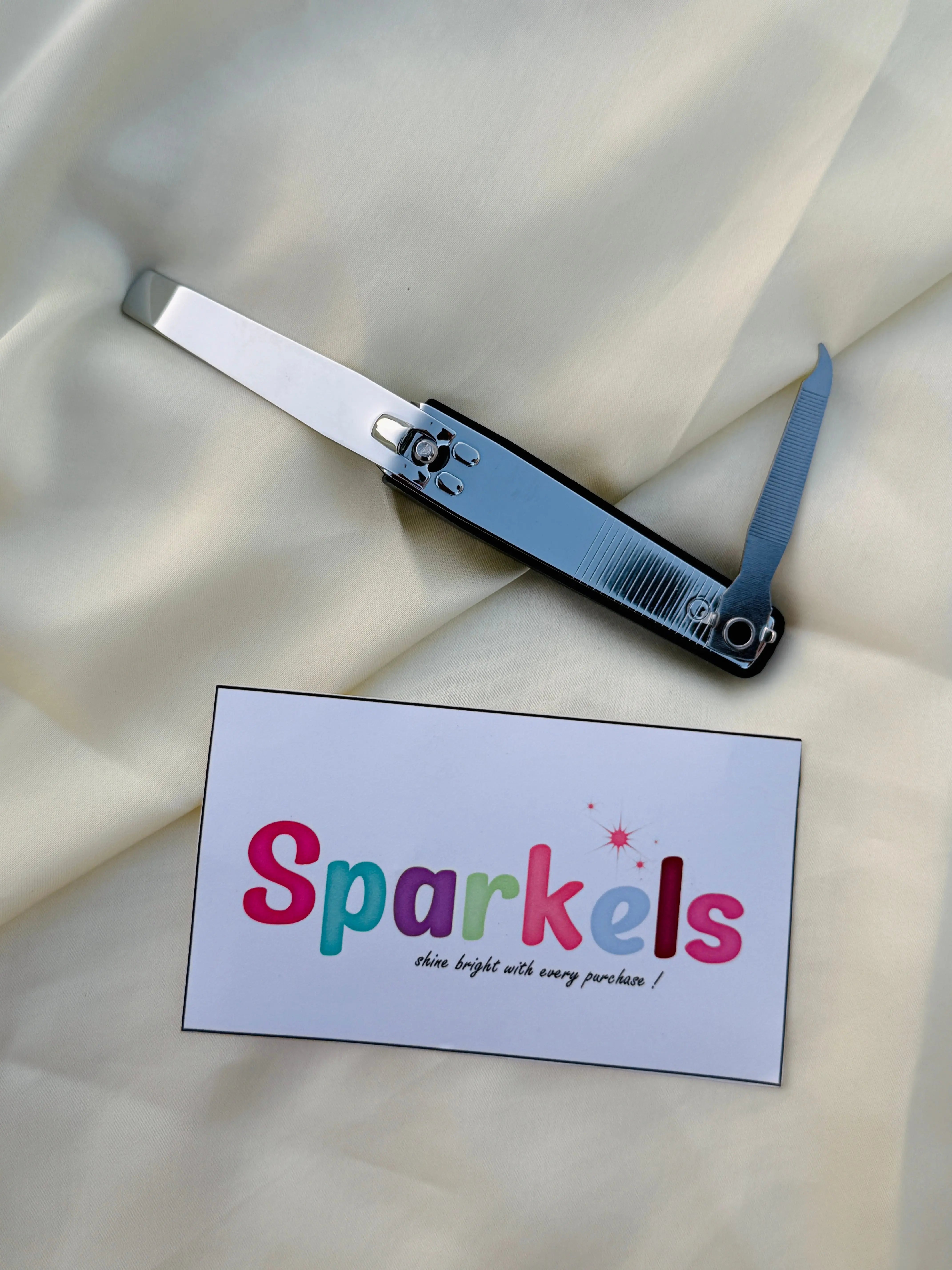 Qiaoninger Professional Nail Clipper – Heavy-Duty Stainless Steel Precision Cutter Sparkels  Sparkels