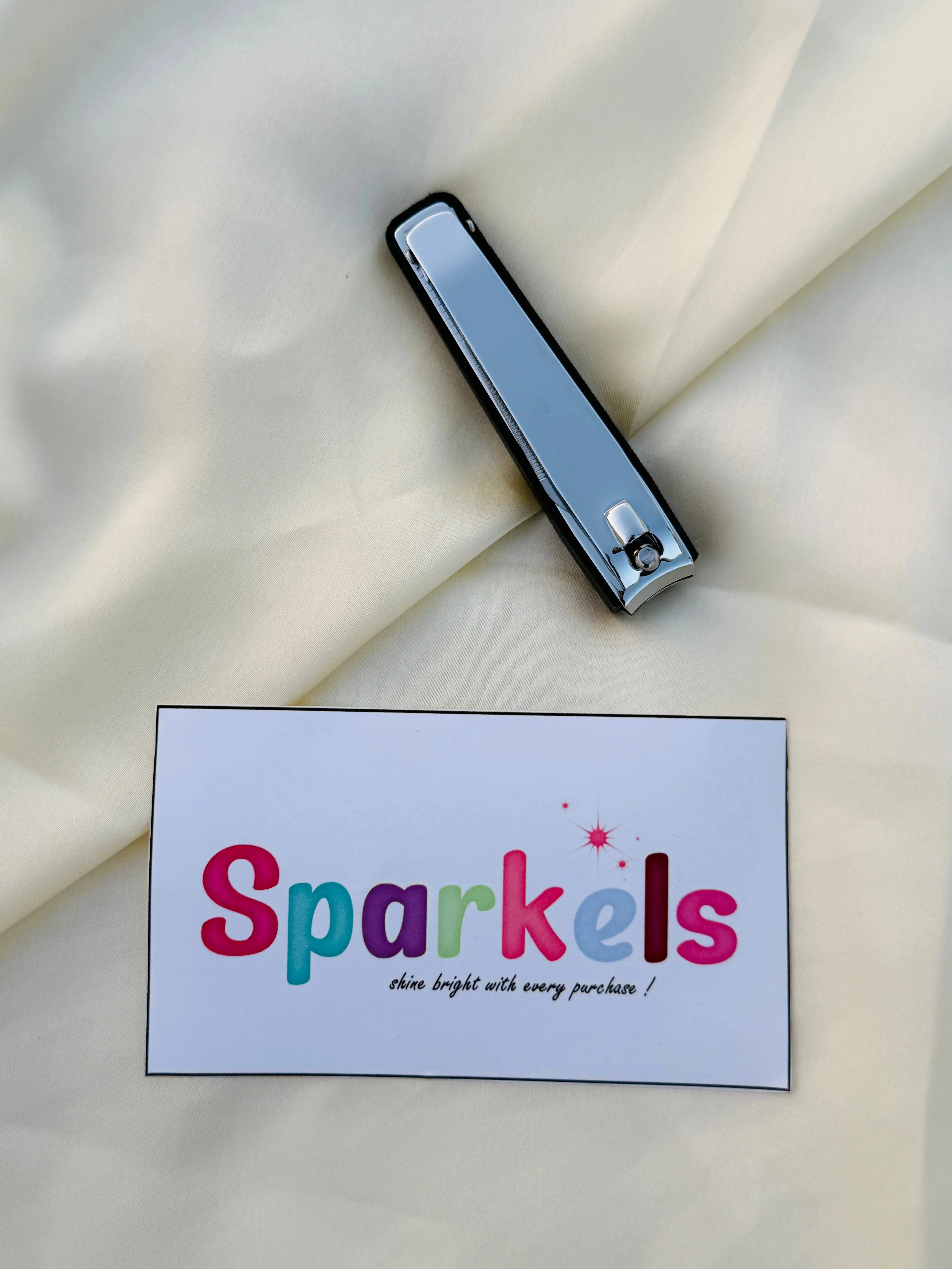 Qiaoninger Professional Nail Clipper – Heavy-Duty Stainless Steel Precision Cutter Sparkels 770.00 Sparkels