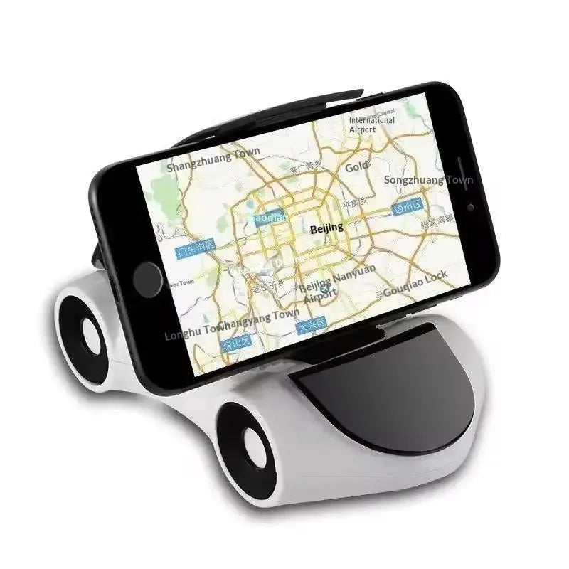Creative Car-Shaped Phone Holder Stand Adjustable Desktop Car Dashboard Mobile Stand