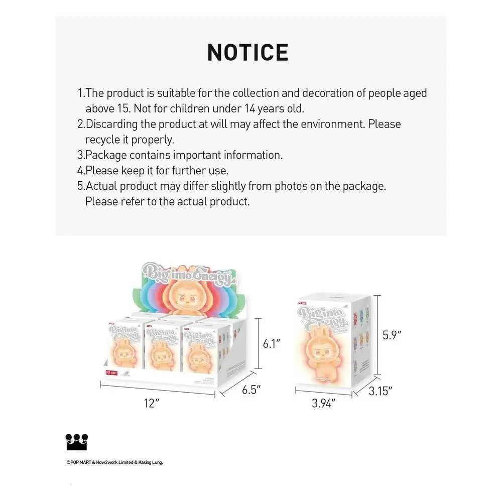 Biginto Energy Blind Box Plush Keychain Sparkels  Sparkels