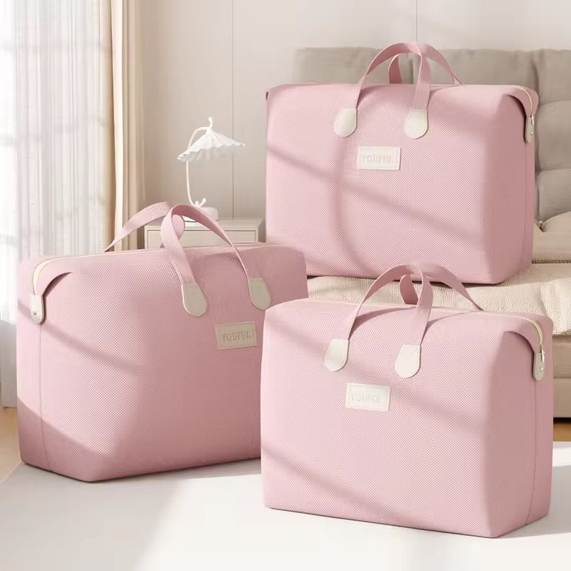 Eco Friendly Heavy Duty Quilt Storage Bag Reusable Large Moving Organizer