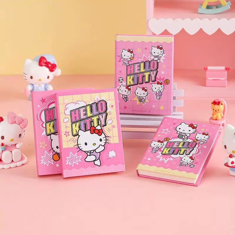 Mini Hardcover Notebook Cute Pocket Journal for School & Office (Random)