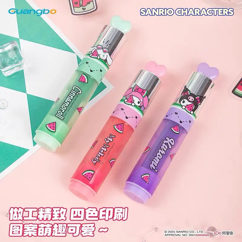3 Color Fluorescent Highlighter Set Cute Heart Cap Marker Pens for School & Journaling