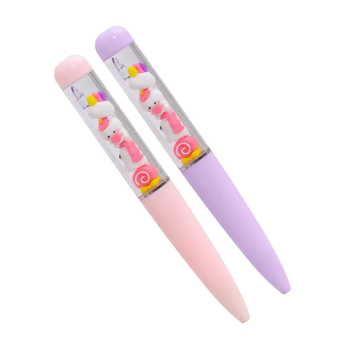 Cute Unicorn Rotating Gel Pen 0.5mm Kawaii Spinner Writing Pen
