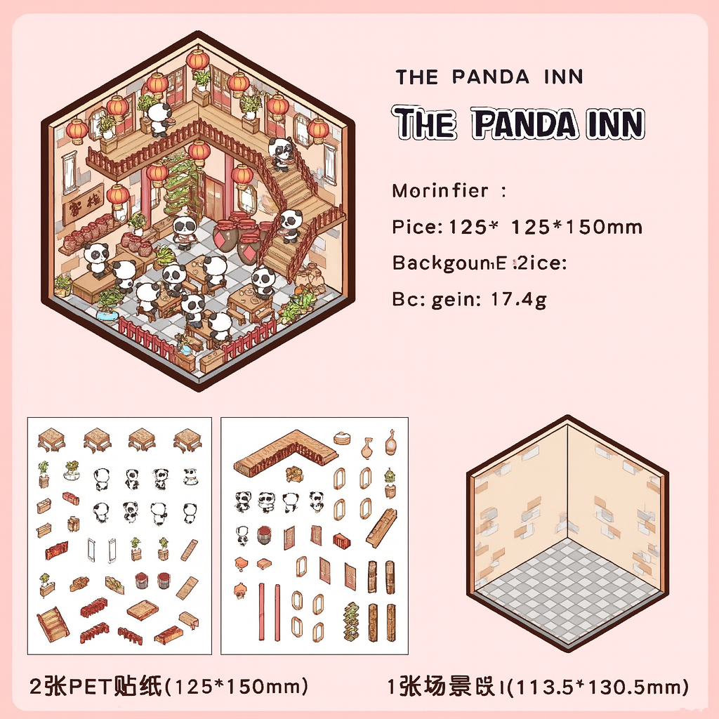 Cute Cartoon DIY Decorative Sticker Set Scrapbook & Journal Stickers