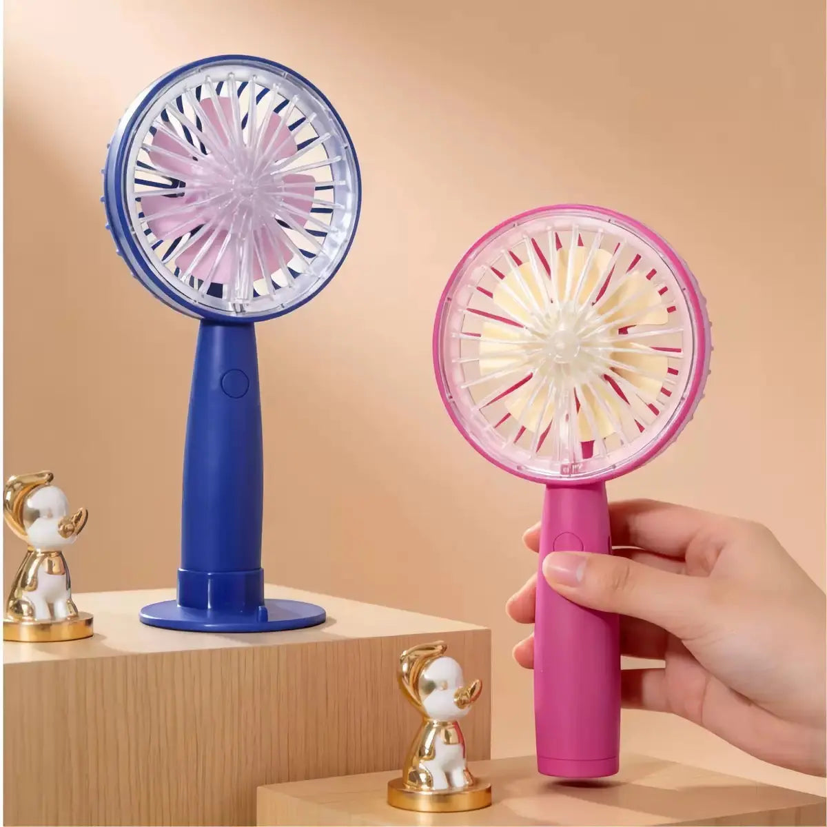 Portable Handheld Mini Fan with Phone Stand
