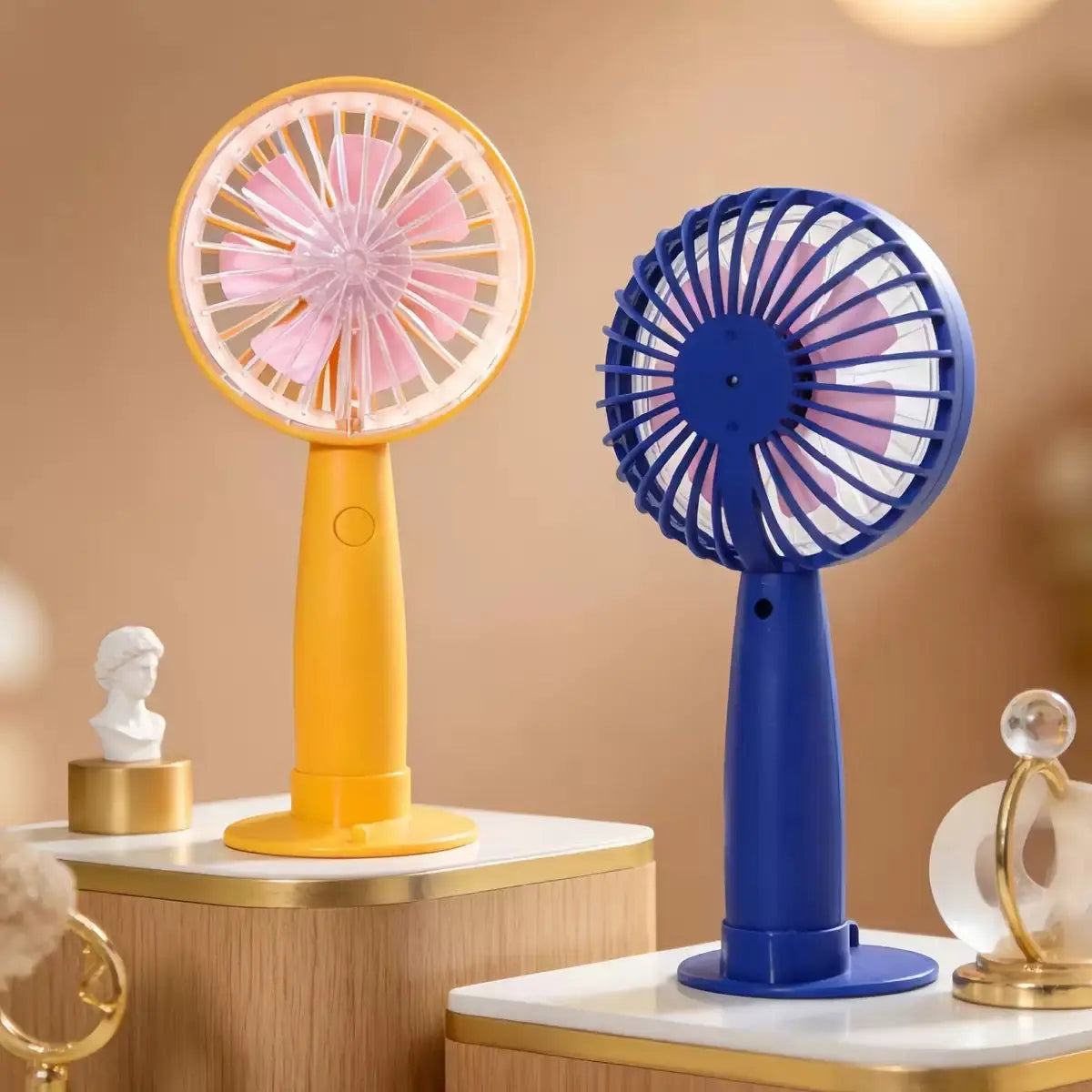 Portable Handheld Mini Fan with Phone Stand