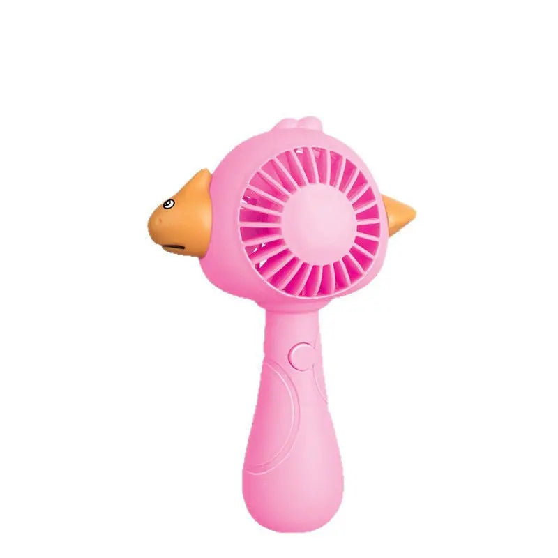 Cute Cartoon Dinosaur Handheld Mini Fan Portable Kids Fan