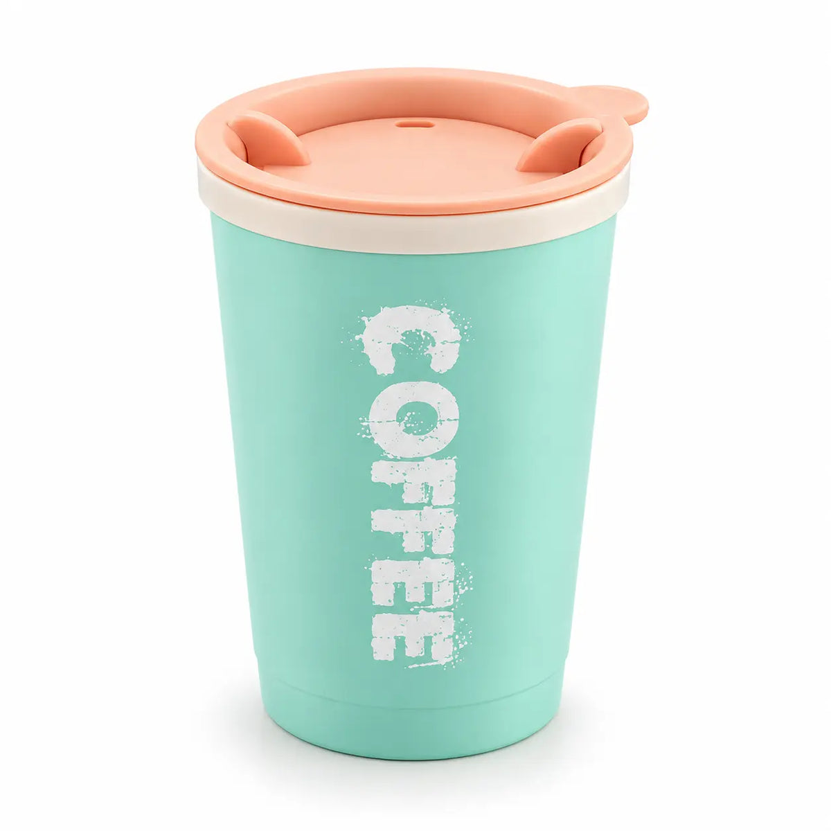 Pastel Coffee Cup with Sip Lid 280ml Reusable Travel Mug