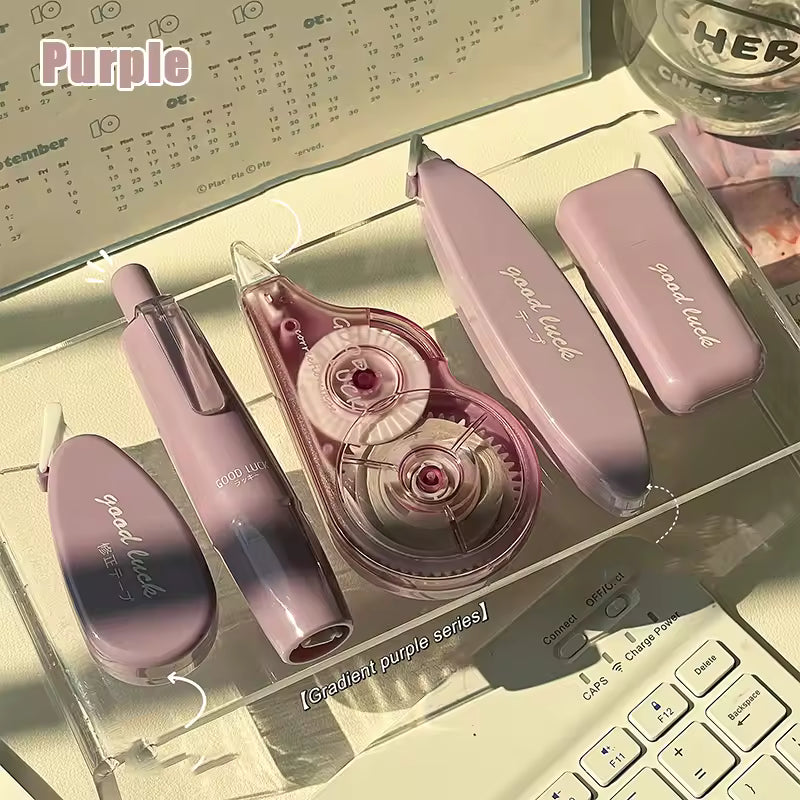 High Quality Correction Tape Set Assorted Designs for Students Stationery Gift & School Supplies
