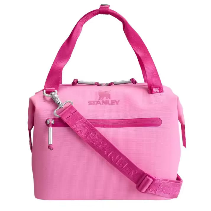 The All Day Julienne Mini Soft Cooler Bag  10-Can Recycled Polyester Lunch Box with 12-Hour Cooling