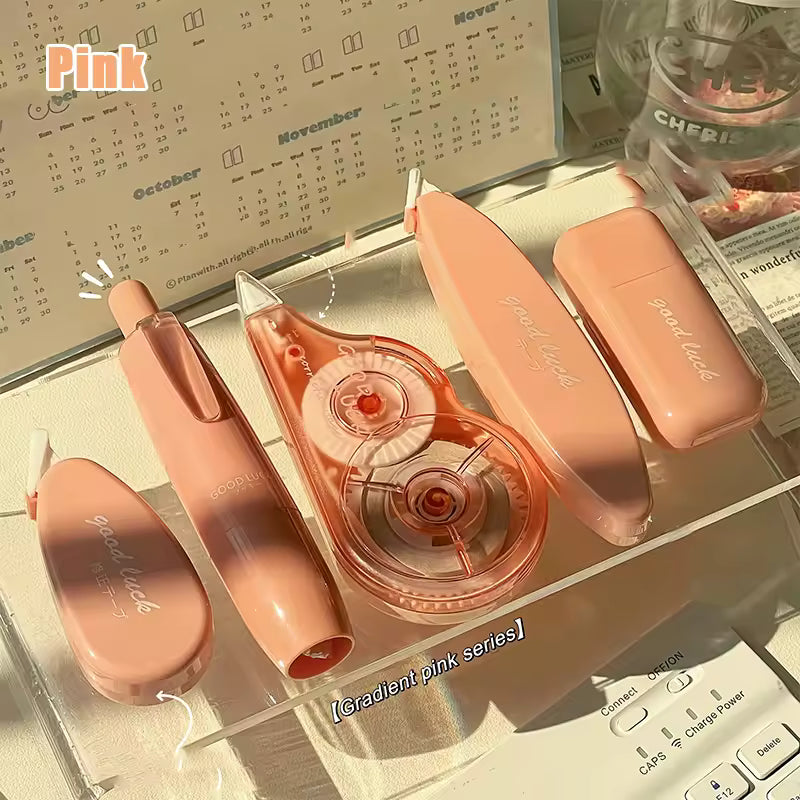 High Quality Correction Tape Set Assorted Designs for Students Stationery Gift & School Supplies